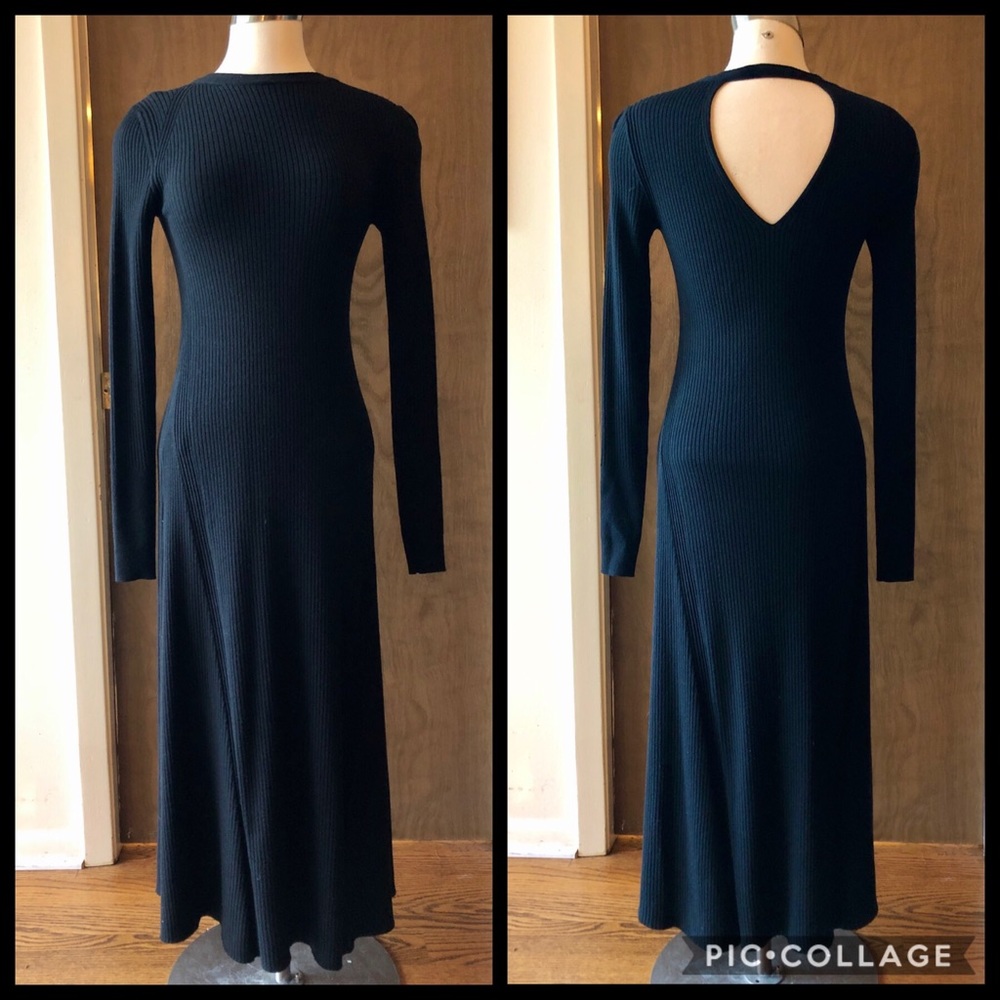 Hugo Boss fitted, ribbed-knit sweater-dress NWOT